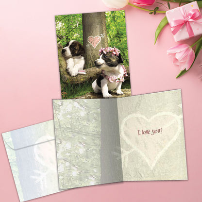 Dog Love Valentine’s Day Card