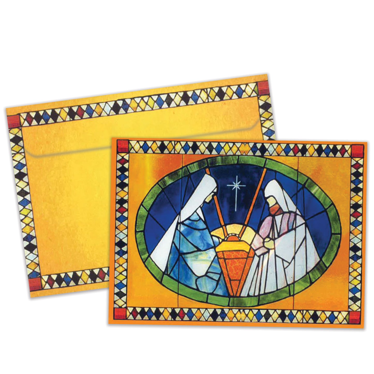 Nativity Scene Christmas Card