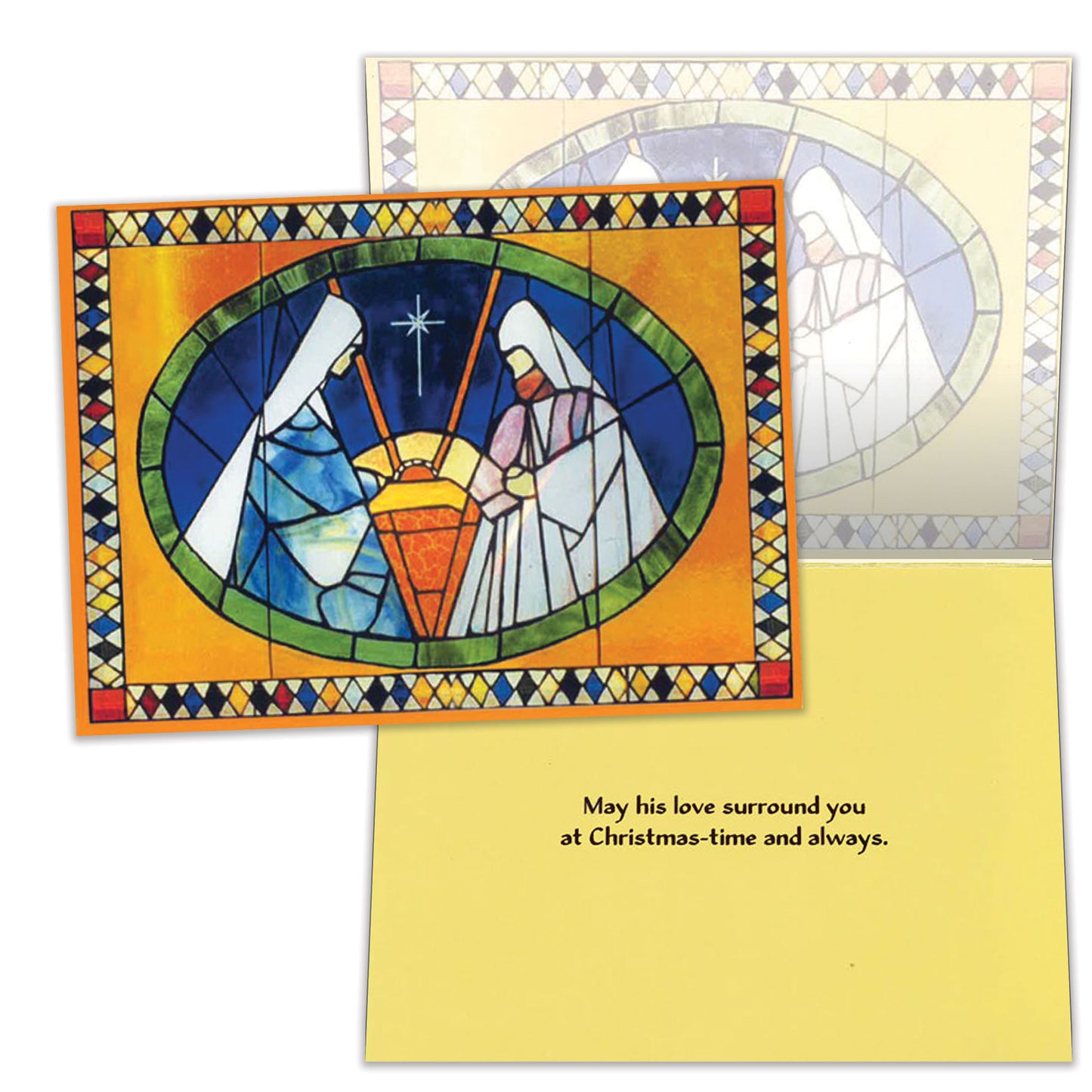 Nativity Scene Christmas Card