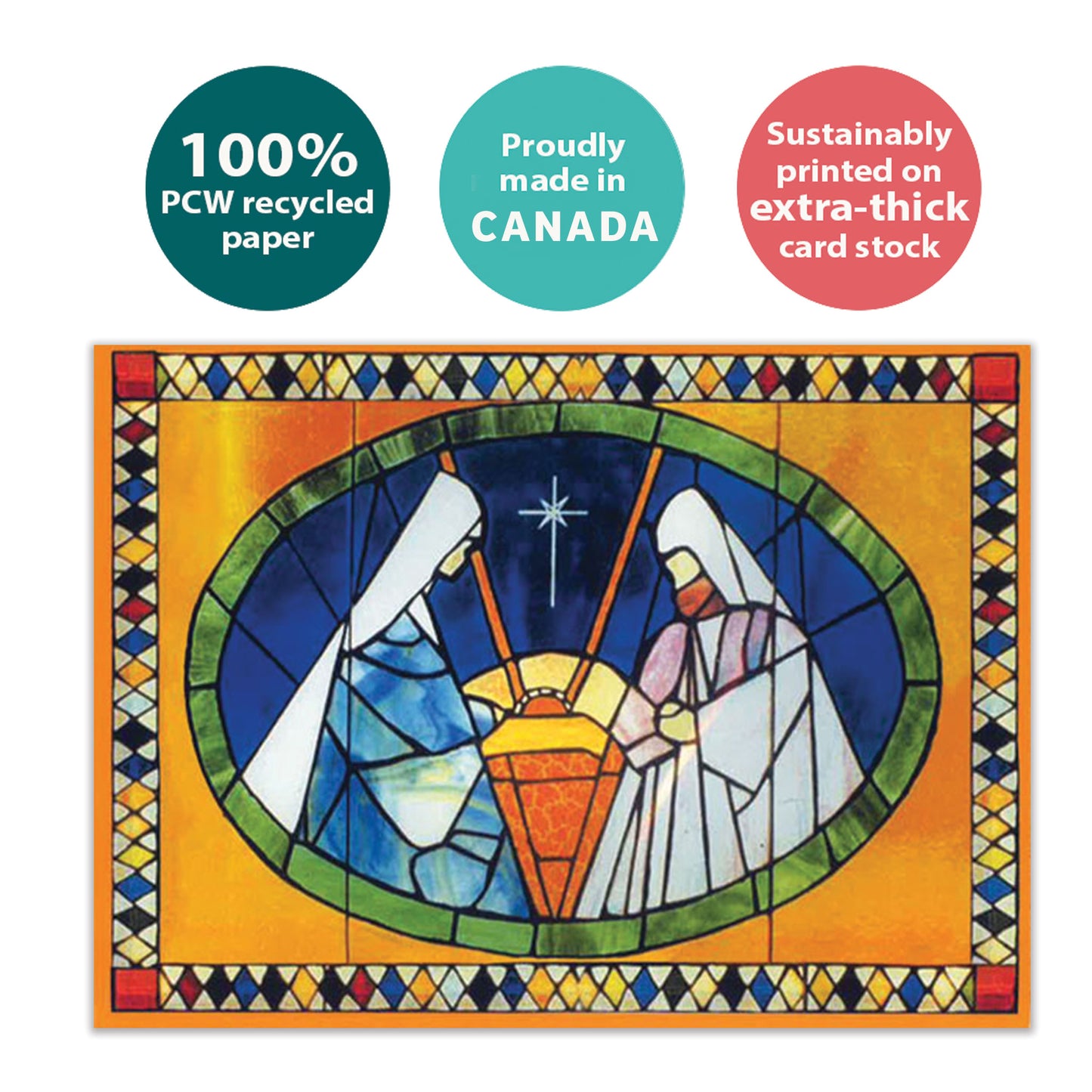 Nativity Scene Christmas Card