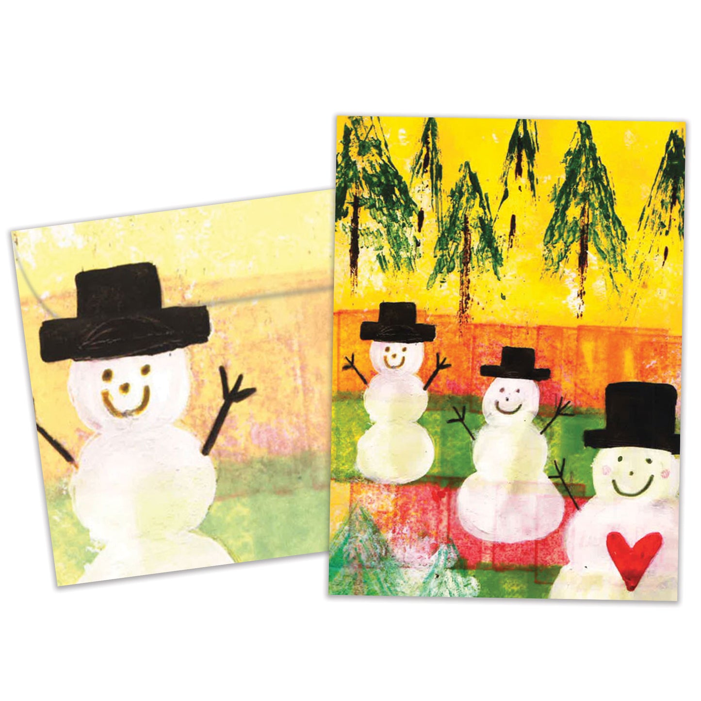 Holiday Greetings from All Christmas Card