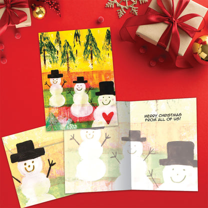 Holiday Greetings from All Christmas Card
