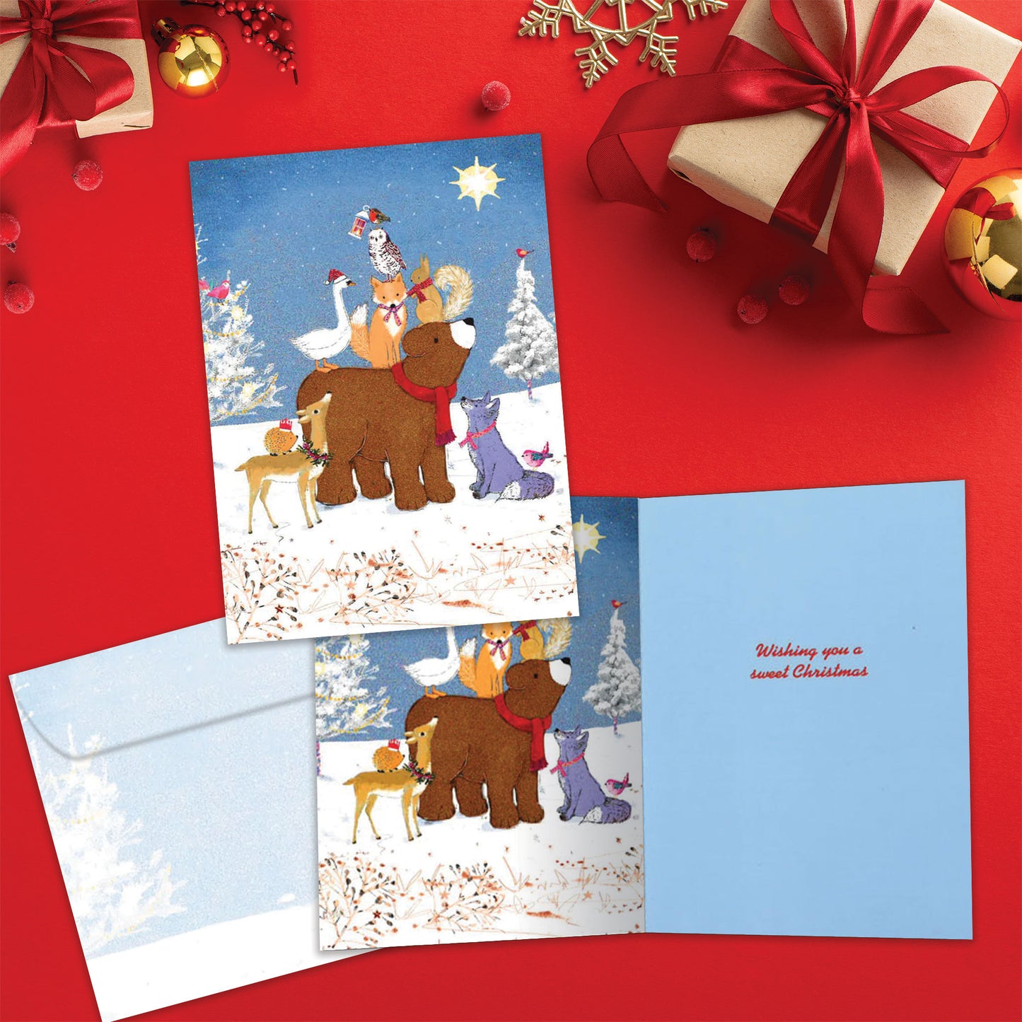 Beary Merry Christmas Christmas Card