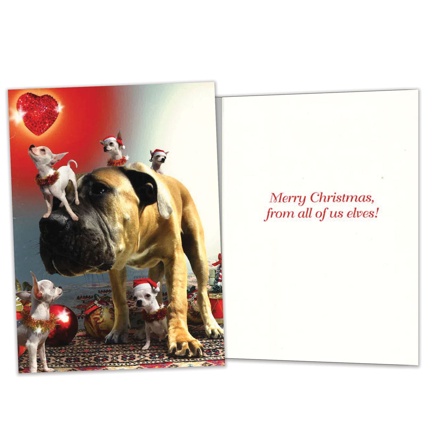 Christmas Pile Christmas Card