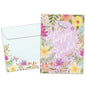 Floral Butterflies Easter Card