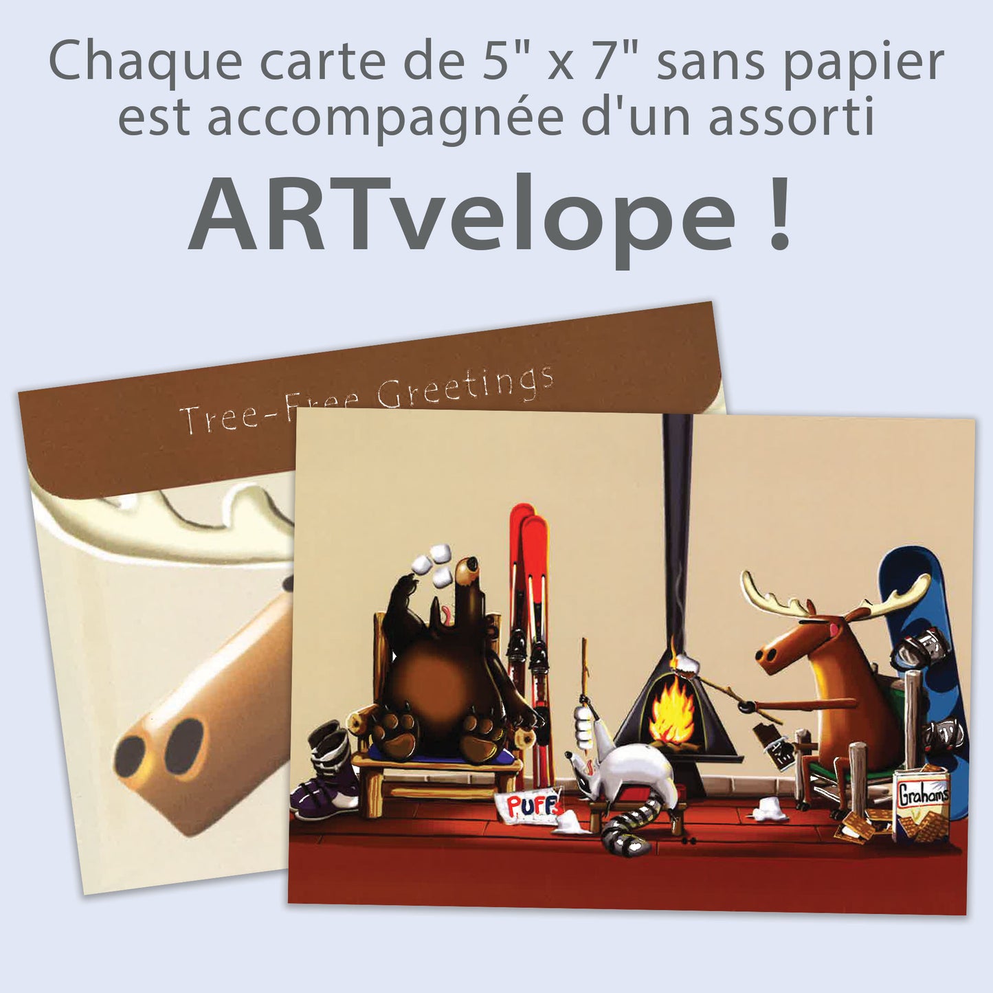 Carte bonne fête Goûter