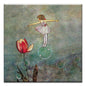 Fairy On A Bubble Thumb-Tack Canvas Card