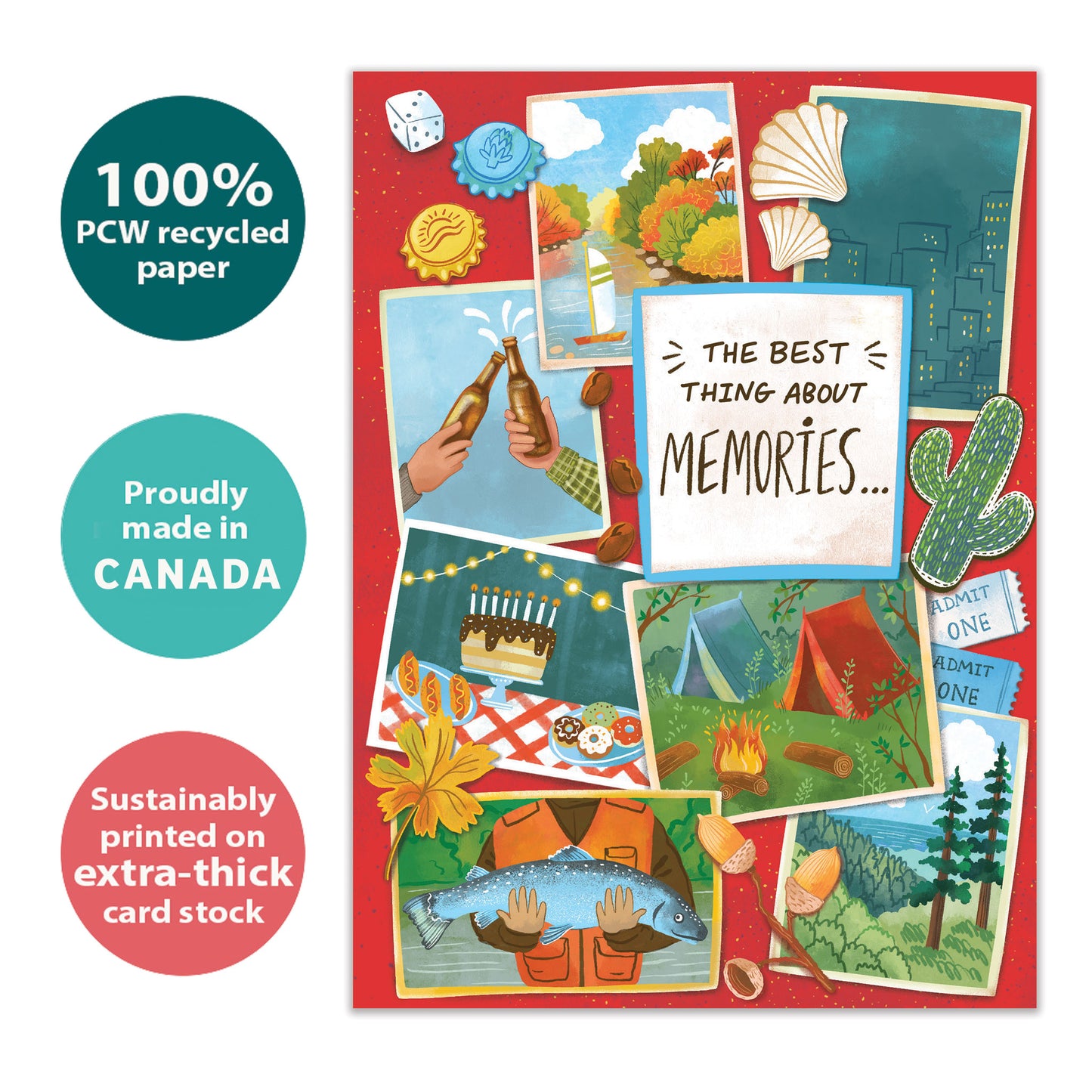 Scrapbook Memories Father's Day Card
