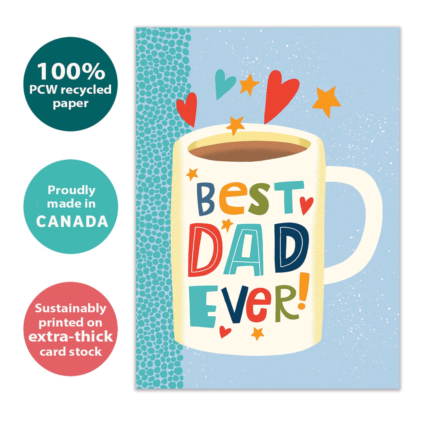 Best Mug Father's Day Card