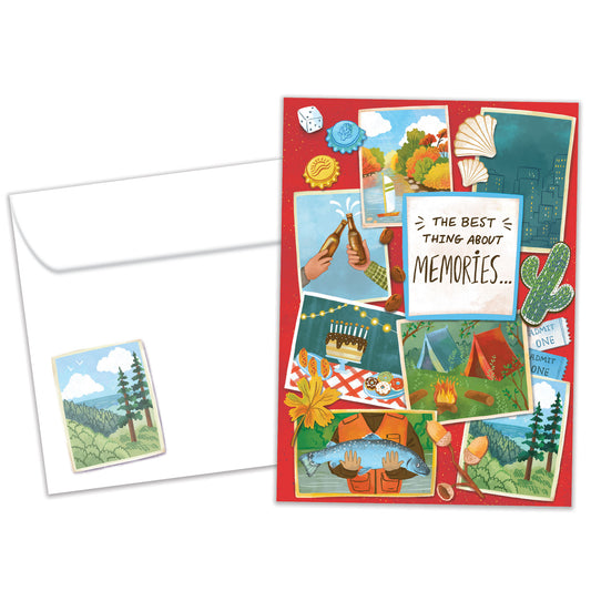 Scrapbook Memories Father's Day Card