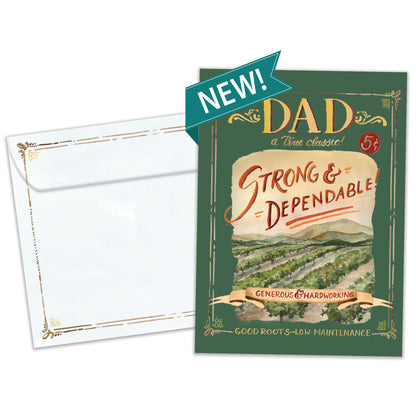 Good Roots Father's Day Card