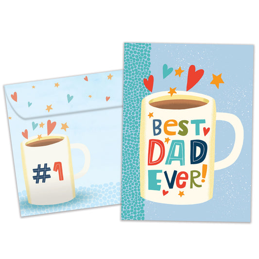 Best Mug Father's Day Card