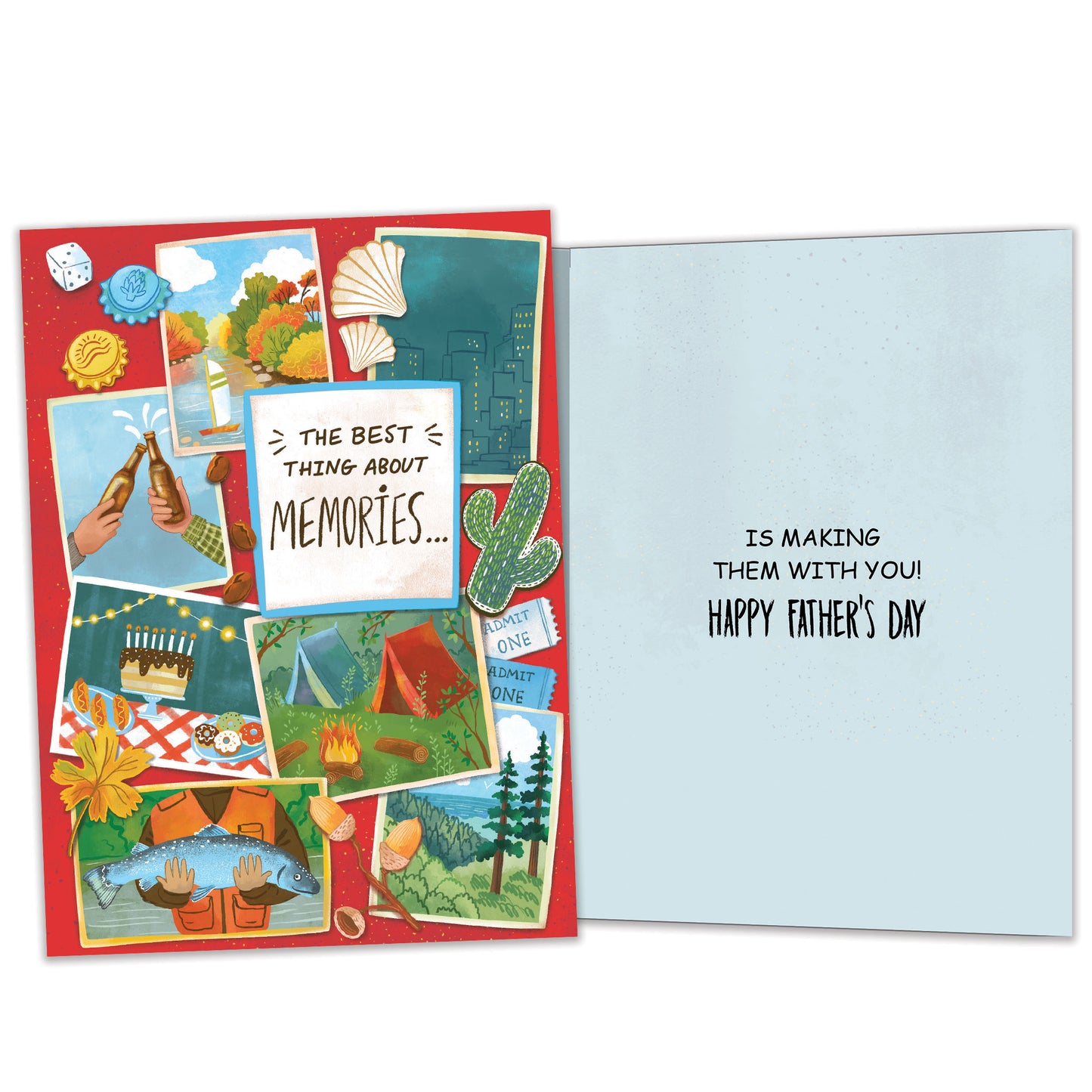 Scrapbook Memories Father's Day Card