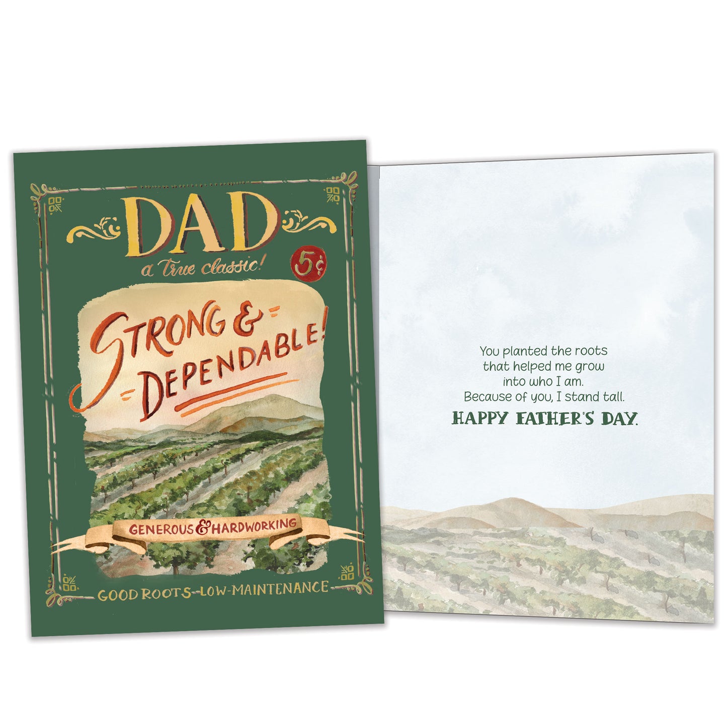 Good Roots Father's Day Card