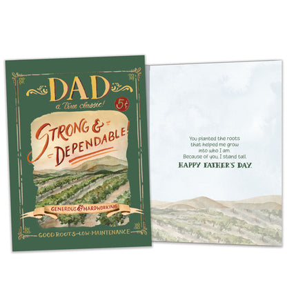 Good Roots Father's Day Card