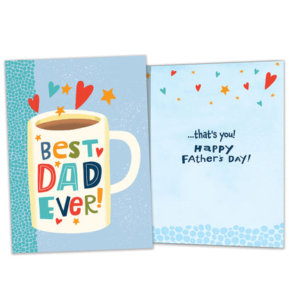 Best Mug Father's Day Card