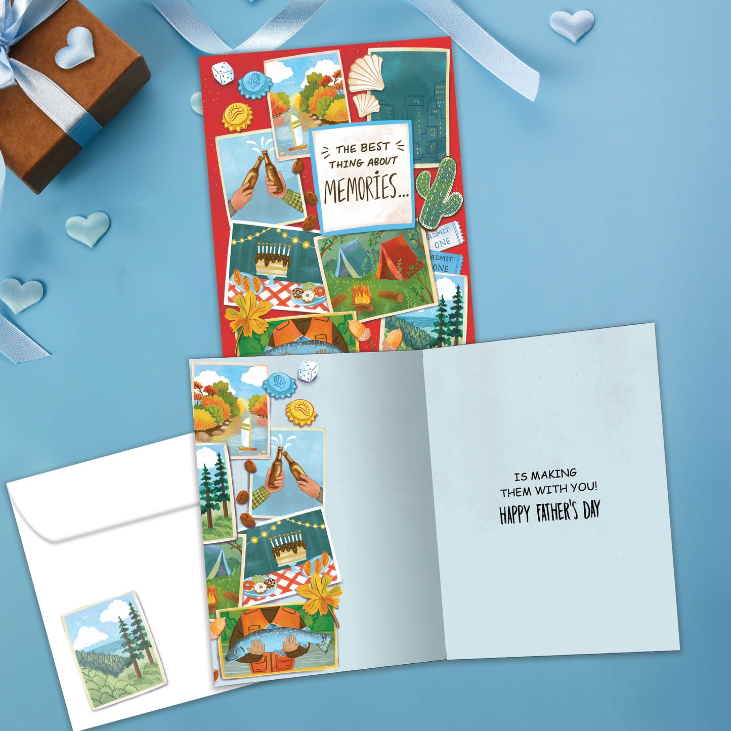 Scrapbook Memories Father's Day Card