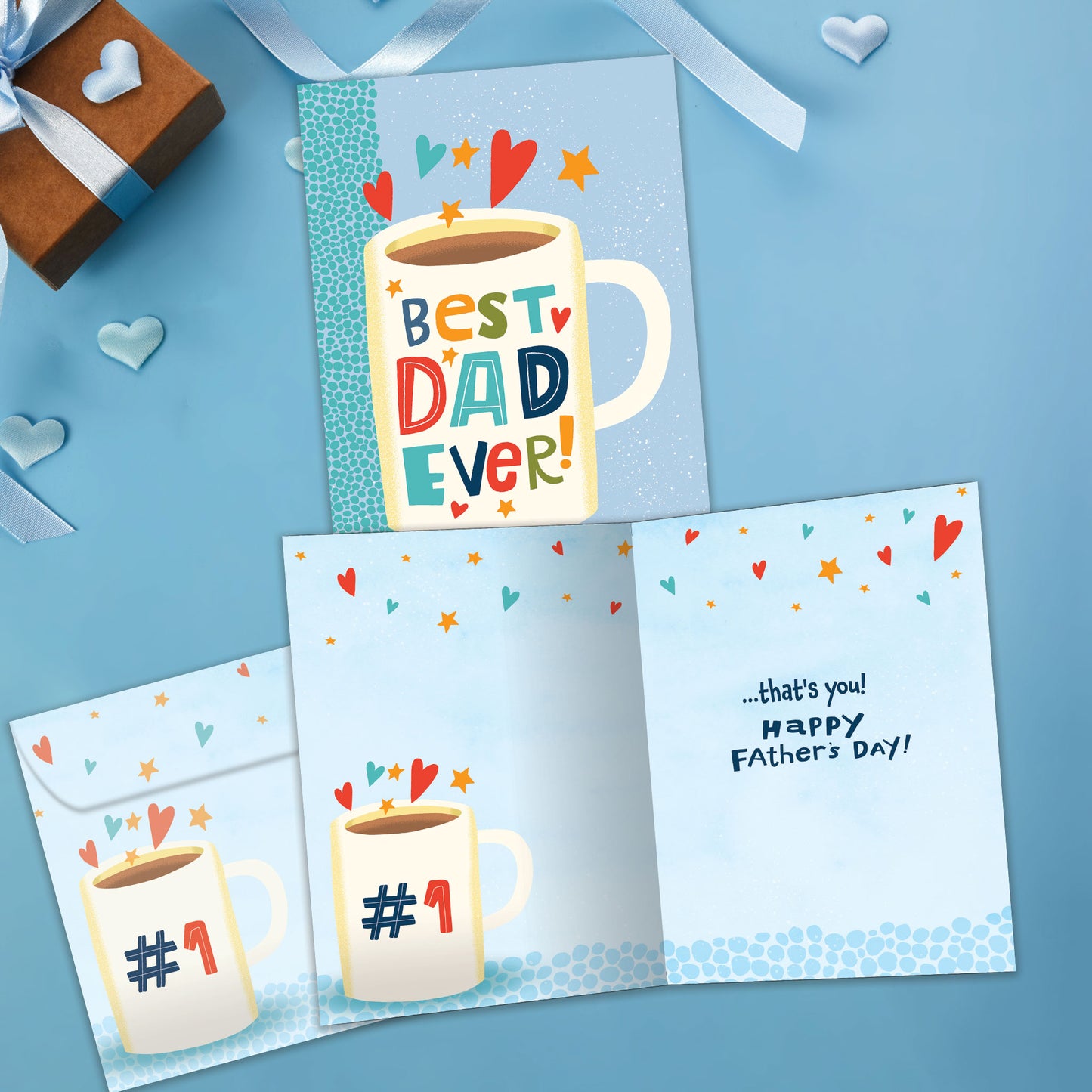 Best Mug Father's Day Card