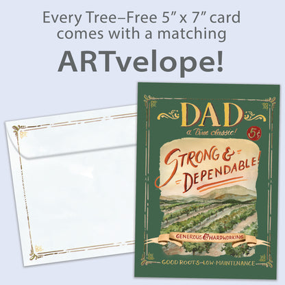 Good Roots Father's Day Card