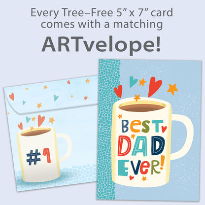 Best Mug Father's Day Card