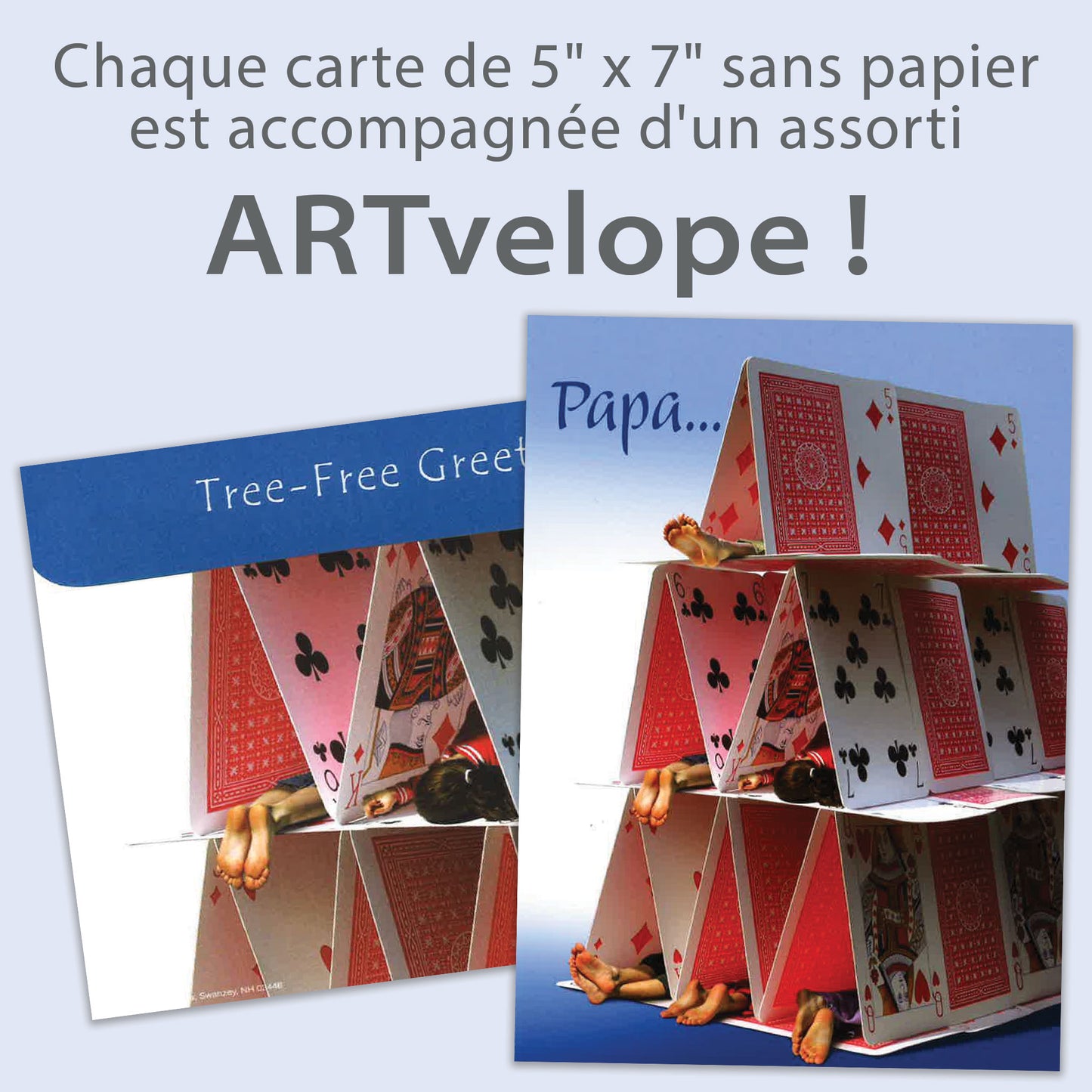 Carte Fête des Pères House Of Cards Papa