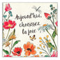 French Today Choose Joy Thumb-Tack Canvas Card