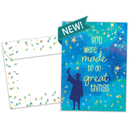 Starry Greatness Graduation Card