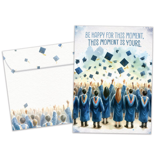 Happy Students Graduation Card