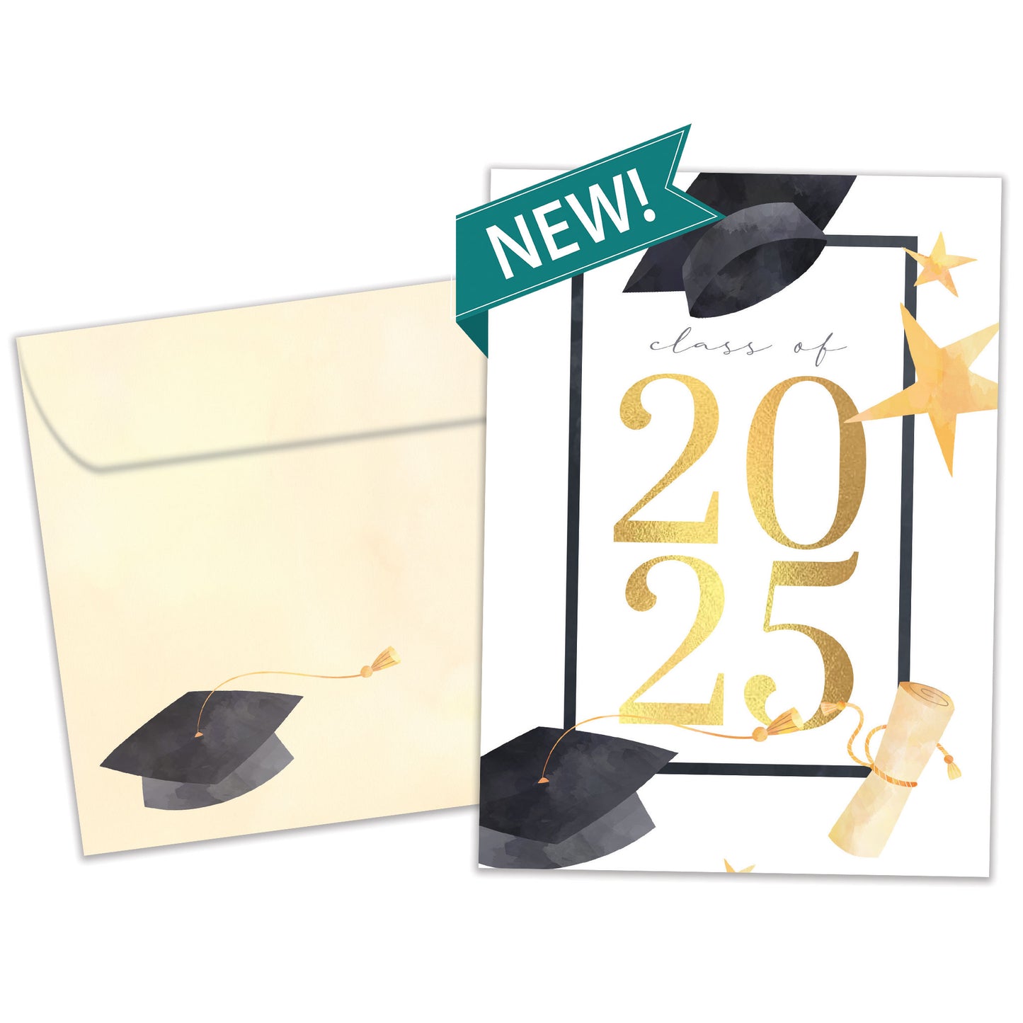 Congrats Diploma 2025 Graduation Card