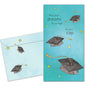 Flying Caps Graduation Money Holder Card