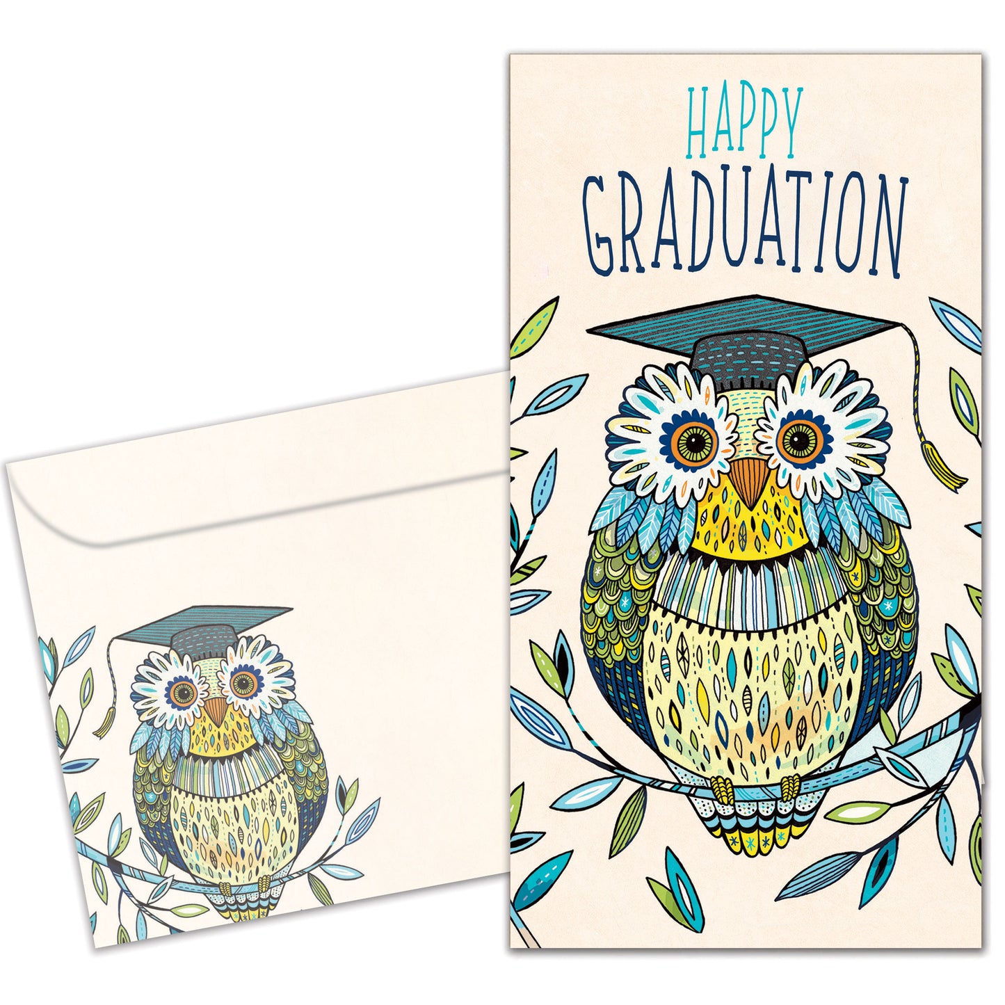 Graduation Owl Money Holder Card