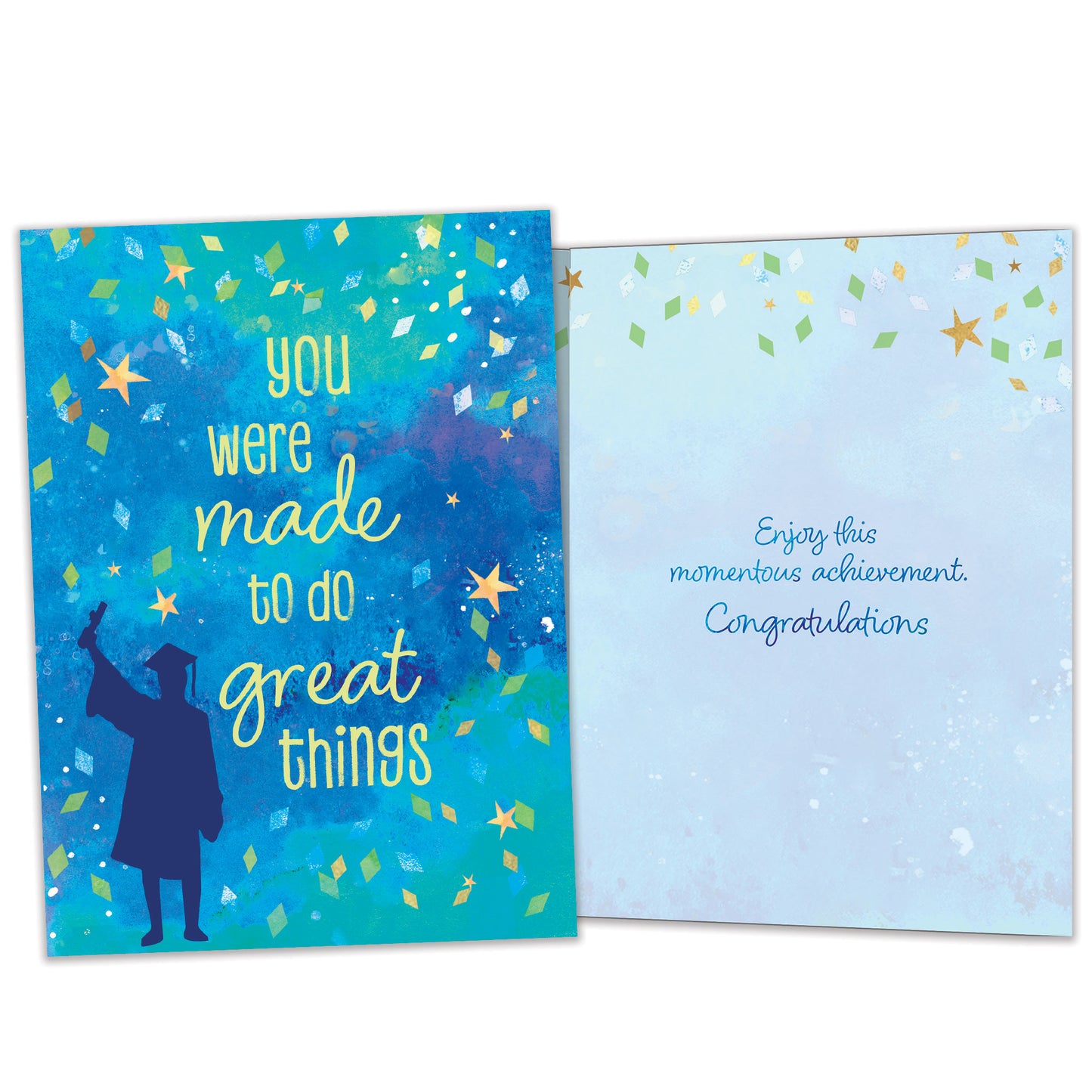 Starry Greatness Graduation Card