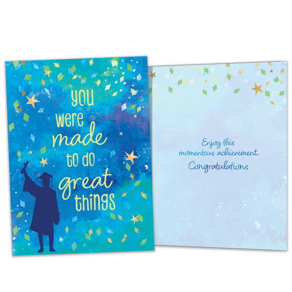 Starry Greatness Graduation Card