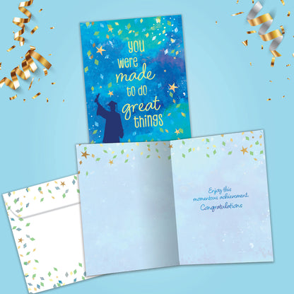 Starry Greatness Graduation Card