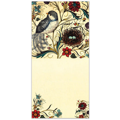Halcyon Bird Thumb-Tack Canvas Card