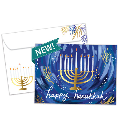 Glow Together Hanukkah Card