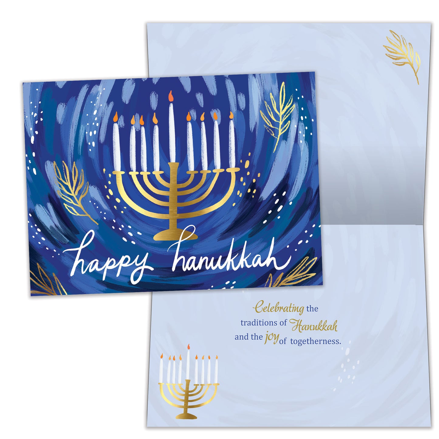 Glow Together Hanukkah Card