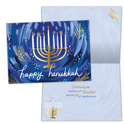 Glow Together Hanukkah Card