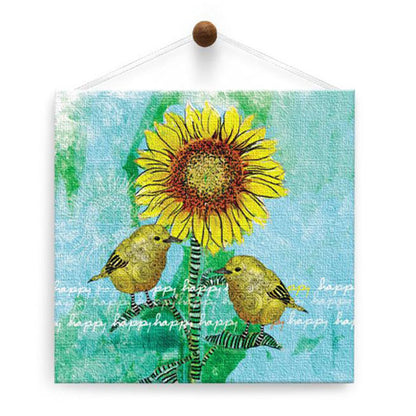 Happy Happy Thumb-Tack Canvas Card