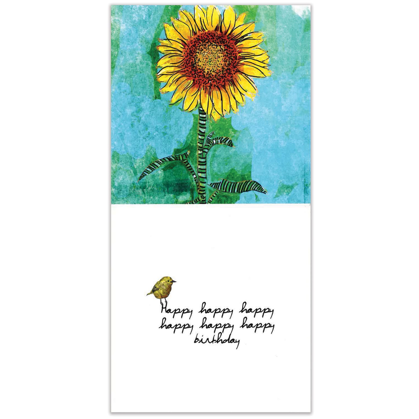 Happy Happy Thumb-Tack Canvas Card