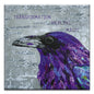 Healing Raven Thumb-Tack Canvas Card