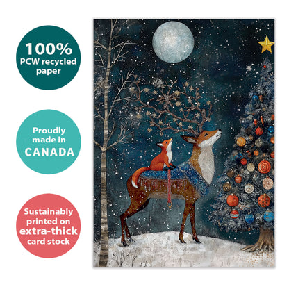 Starry Wonder Holiday Card