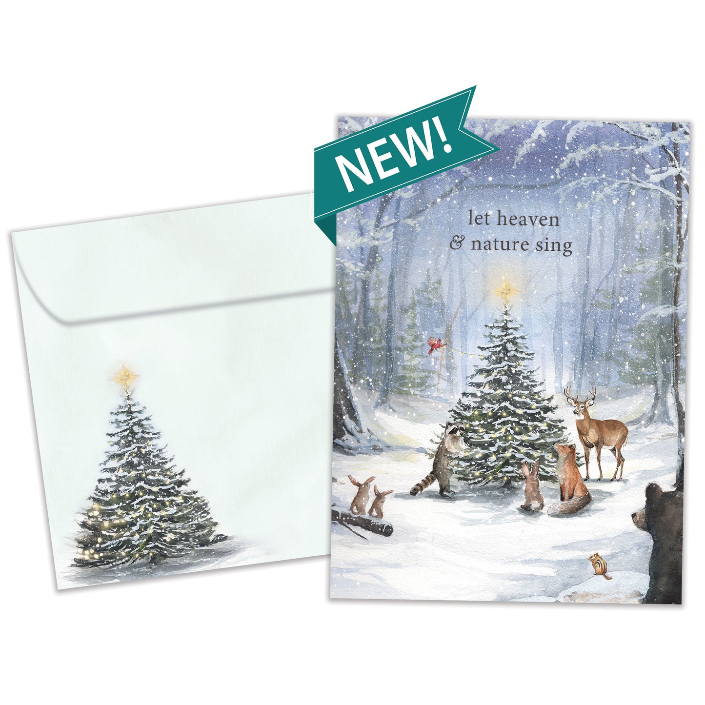 Heaven and Nature Holiday Card