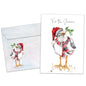 Festive Seagull Holiday Card