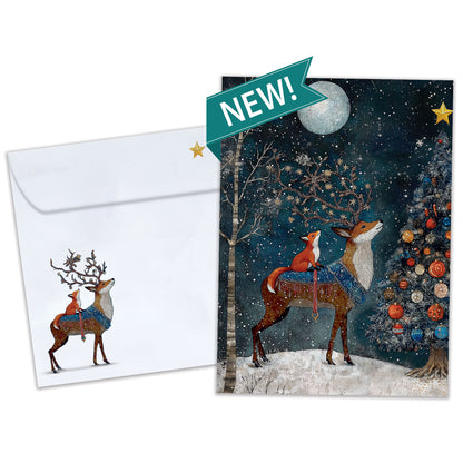 Starry Wonder Holiday Card