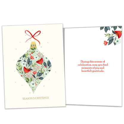 Elegant Ornament Holiday Card