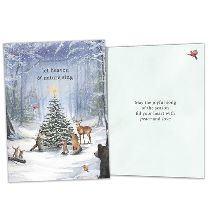 Heaven and Nature Holiday Card