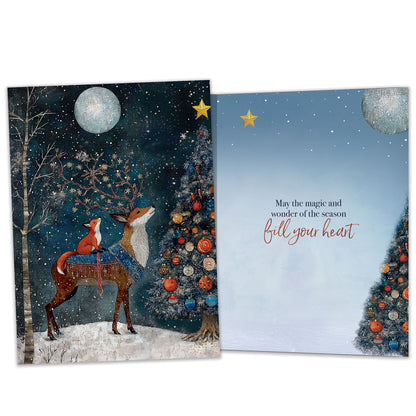 Starry Wonder Holiday Card