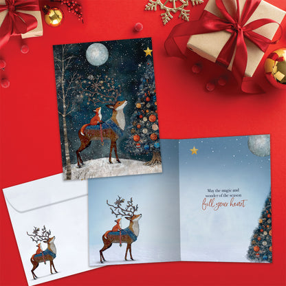Starry Wonder Holiday Card
