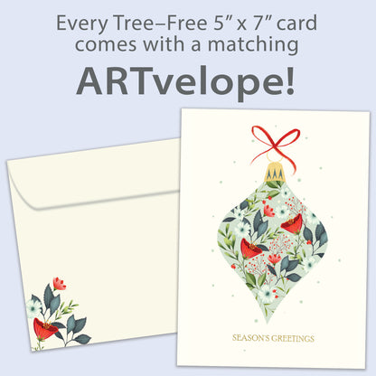 Elegant Ornament Holiday Card